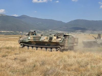 Ротно тактическо учение с военнослужещи от 61-ва Стрямска механизирана бригада се проведе на УЦ „Тюлбе“