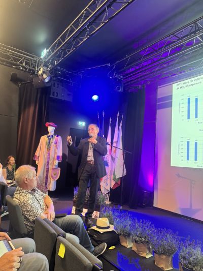 Научна защита на българското розово масло на събитието “Мигът на лавандулата 2025“, Грас