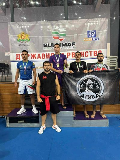 Казанлък с републикански шампиони: СНЦ “Спортен клуб Аргус ММА“ безапелационни на Държавния личен шампионат по ММА