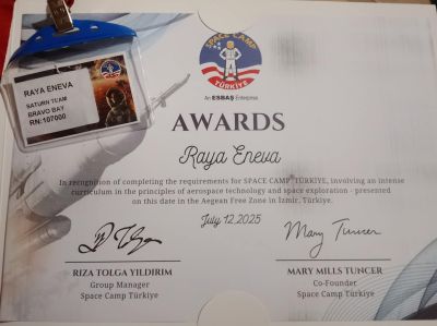 “Светлинките“ Рая Енева и Диан Драгнев се завърнаха „от Космоса“  