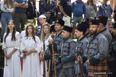 Казанлък отбеляза 157 години от подвига на Хаджи Димитър и славната му чета