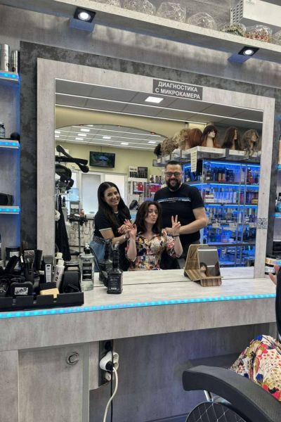 Неви от Павел баня получи перука от казанлъшкия коафьор Стенли Нанчев