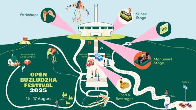 Творчески ателиета, концерти, 3D мапинг и забавни игри обещава петото издание на фестивала Open Buzludzha