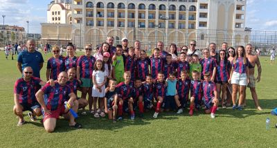 Малките футболисти от ФК “Казанлък“ в съревнование с деца от два континента