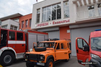 Демонстрации на действия при ПТП и битови пожари - РСПБЗН Казанлък