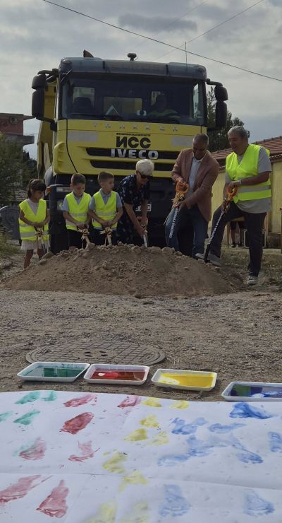 В Гурково бе даден старт на реконструкцията на ул. „Захари Стоянов“