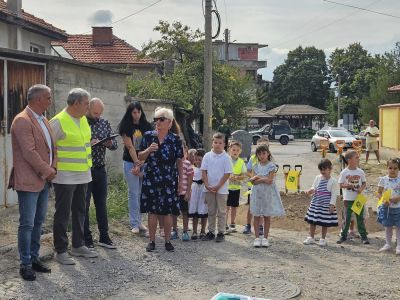 В Гурково бе даден старт на реконструкцията на ул. „Захари Стоянов“
