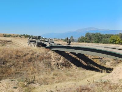 Инженерна рота от 61-ва Механизирана бригада проведе успешно ротно тактико-специално учение на Тюлбето