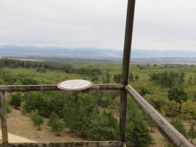 Ентусиасти поставиха панорамен кръг на връх Вишката