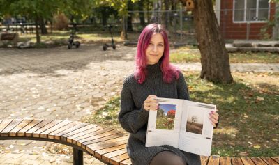 Мирослава Костадинова от ПГЛПТ с награда от Националния конкурс “Нарисувай стих“