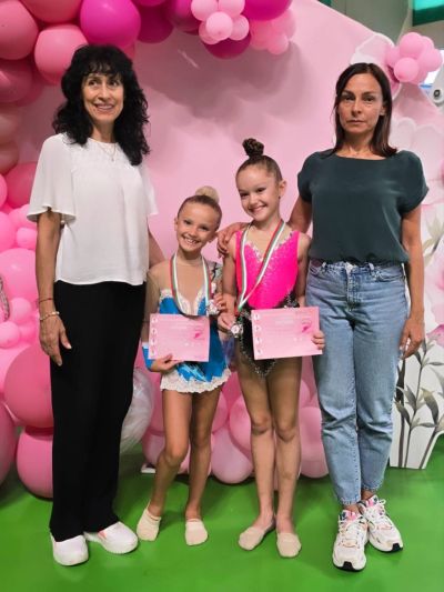 Гимнастичките от СК “Розова долина“ - Казанлък се окичиха с нови медали от два международни турнира 