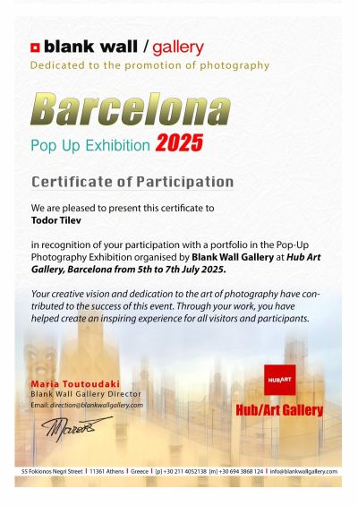 Тодор Тилев представи фотографии на майстора Петко Байков от Казанлък на три международни изложби