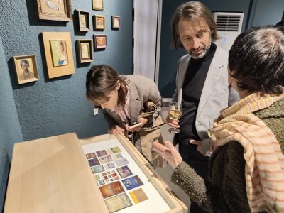 Продан Проданов и Анастасия Гюкова представиха част от своя артистичен свят в съвместна изложба