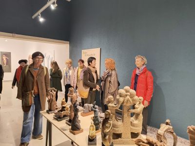 Продан Проданов и Анастасия Гюкова представиха част от своя артистичен свят в съвместна изложба