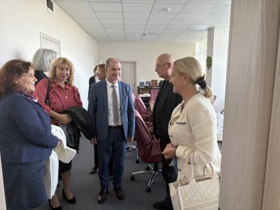 Кметът Галина Стоянова се срещна с ръководствата на Бургаския държавен университет и Тракийския университет