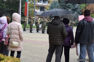 Военният духов оркестър с концерт в Казанлък 