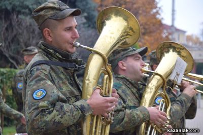 Военният духов оркестър с концерт в Казанлък 