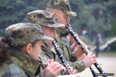 Военният духов оркестър с концерт в Казанлък 