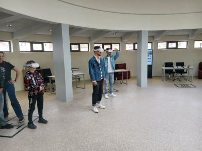 Виртуално и реално:  ПГ “Акад. П. Стайнов“ в Археокомплекса и Голяма Косматка!