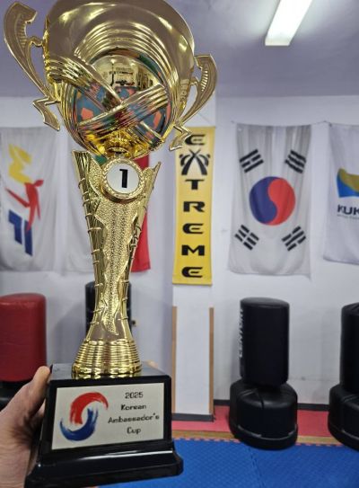 Казанлъчани безапелационни на турнира по таекуондо за Купата на корейския посланик