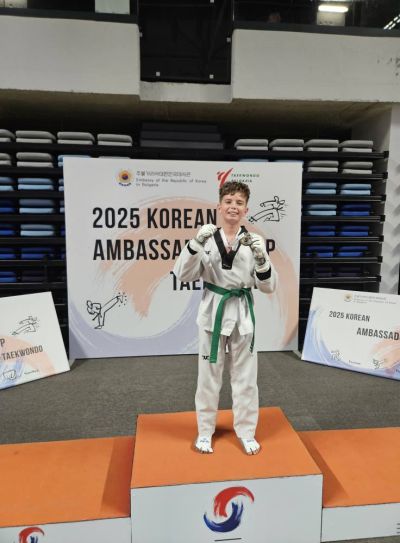 Казанлъчани безапелационни на турнира по таекуондо за Купата на корейския посланик