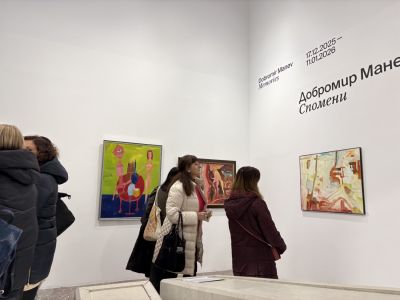 Изложбата “Спомени“ на Добромир Манев оживи Художествената галерия