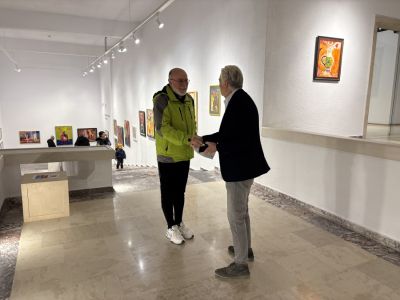 Изложбата “Спомени“ на Добромир Манев оживи Художествената галерия