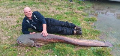 Казанлъшки рибар извади гигантски сом от водите на язовир “Копринка“ / Новини от Казанлък