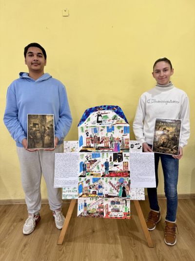 Деветокласници от Хуманитарната гимназия в Казанлък приложиха интерактивен подход при изучаването на романа „Дядо Горио“