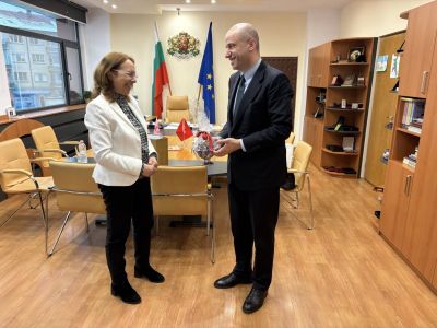 Кметът на Казанлък се срещна с новия генерален консул на Република Турция 