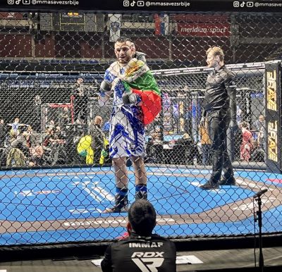 Георги Асанов от казанлъшкия СК “Аргус“ спечели бронзов медал от Европейското първенство по аматьорски ММА в Сърбия