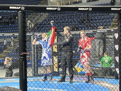 Георги Асанов от казанлъшкия СК “Аргус“ спечели бронзов медал от Европейското първенство по аматьорски ММА в Сърбия