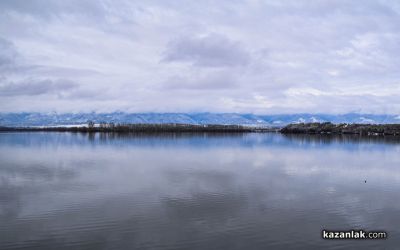 Зимни пейзажи край язовир “Копринка“