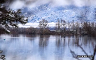 Зимни пейзажи край язовир “Копринка“