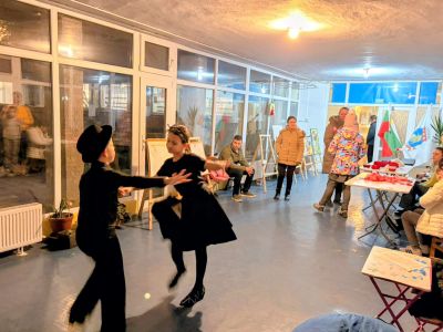 Много красота, въображение и забавление в Арт Март работилничката за деца и родители в ОДК „Св. Ив. Рилски”