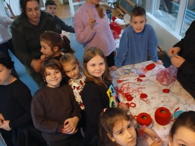 Много красота, въображение и забавление в Арт Март работилничката за деца и родители в ОДК „Св. Ив. Рилски”