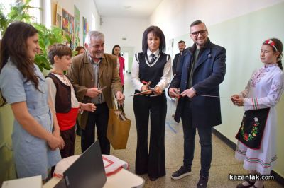 Откриване на новия STEM кабинет в ОУ “Д-р Петър Берон“ в село Овощник