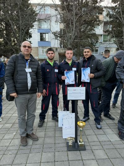 Отборът на ПГТТМ първи в „Най-добър млад водач на МПС“