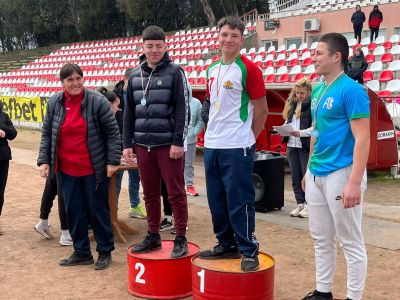 Злато и сребро за ОУ “Мати Болгария“ от Общинското първенство по лека атлетика