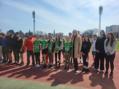 Казанлъчани с второ място на областния кръг по лека атлетика за момчета и момичета 5-7 клас