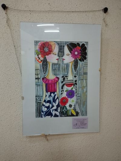 Талантливите художници от школа „Живопис“ подредиха красива изложба в казанлъшката библиотека “Искра“