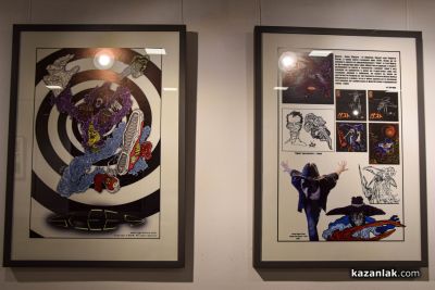 Новата изложба на казанлъчанина Георги Гечев – личен разказ в комикси за творческия път на артиста и неговите житейски преживявания