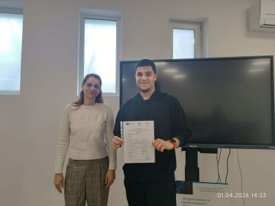 Ученици от ПГЛПТ получиха удостоверения за придобит практически опит в проект „Модернизиране на професионалното образование и обучение“