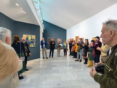 Художникът Румен Петков представи в Казанлък новата си изложба „Завръщането“