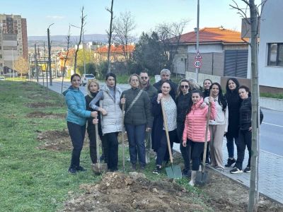 130 броя дървета бяха засадени в Казанлък в Седмицата на гората 