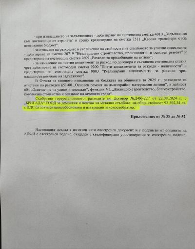 АДФИ: Няма злоупотреби със стълбовете в Казанлък