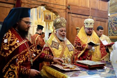 На Светли понеделник - митрополит Киприан служи в храм-паметника “Рождество Христово“