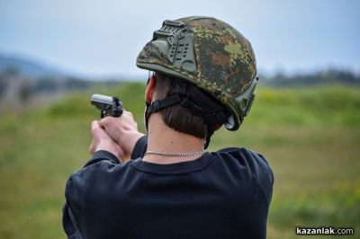 Заключителен етап от подготовката на учениците от клуб “Приятели на армията“ в район Казанлък на 61 СМБ