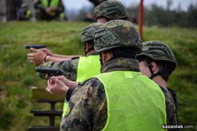 Заключителен етап от подготовката на учениците от клуб “Приятели на армията“ в район Казанлък на 61 СМБ