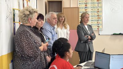 Откриха нов STEM център в ОУ “Антон Страшимиров“